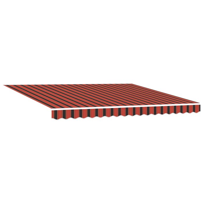 Novaro Behúzható napellenző narancssárga és barna 350 x 250 cm - Image 4