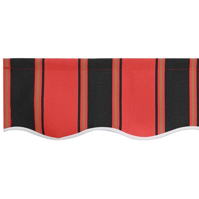 Novaro Behúzható napellenző Narancs és Barna 350 x 250 cm Poliészter - Image 8