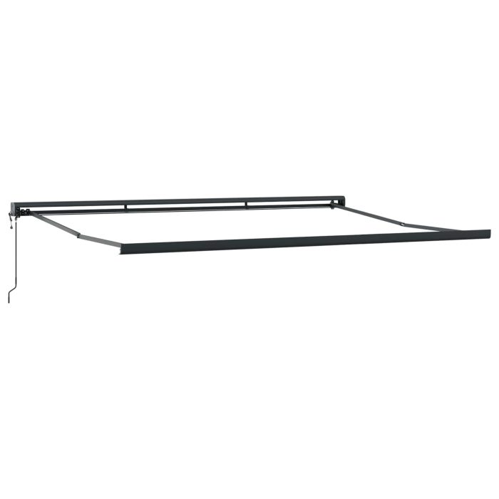 Novaro Behúzható napellenző Piros és Fekete 350 x 250 cm - Image 5