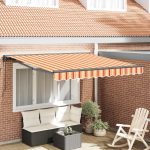 Novaro Napernyő keret Sokszínű 350 x 250 cm Poliészter PU bevonattal