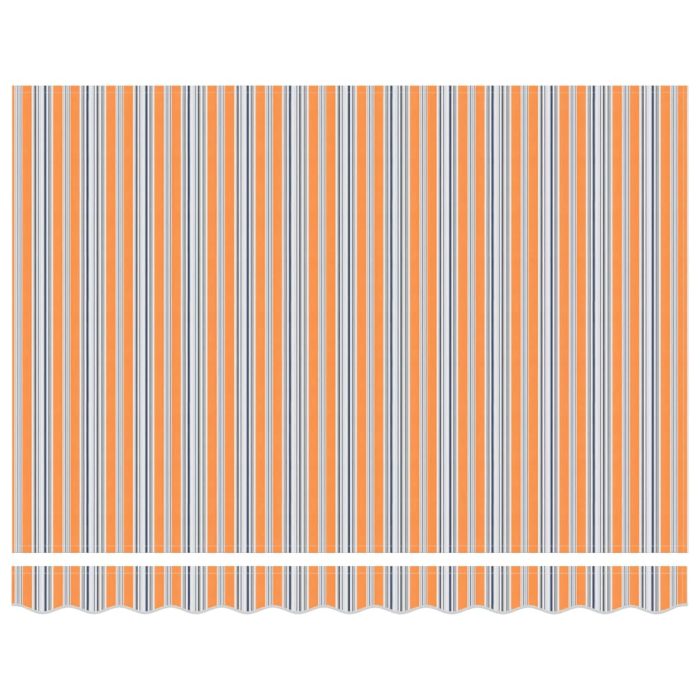 Novaro Behúzható napellenző Sokszínű 350 x 250 cm Pamut és Alumínium - Image 7