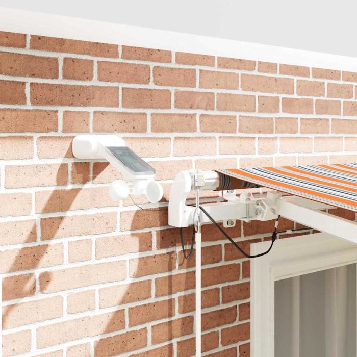 Novaro Behúzható napellenző Sokszínű 350 x 250 cm Poliészter - Image 4