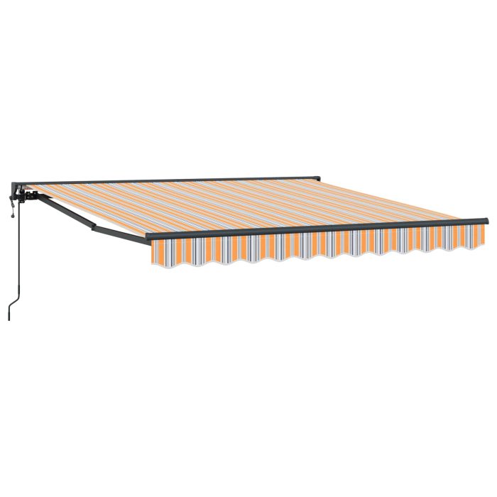 Novaro Napernyő keret Kék és Narancs 350 x 250 cm - Image 2