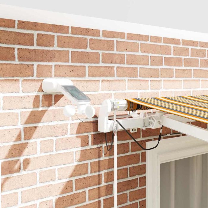 Novaro Behúzható napellenző Sokszínű 350 x 250 cm Poliészter - Image 4