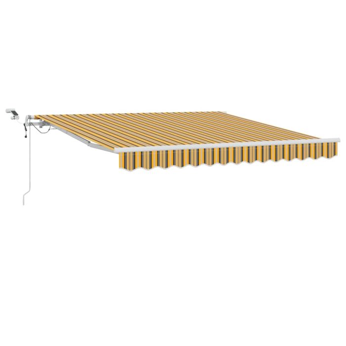 Novaro Behúzható napellenző Sokszínű 350 x 250 cm Poliészter - Image 2