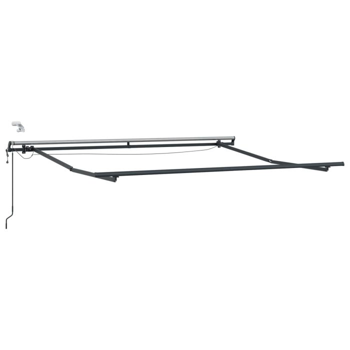 Novaro Behúzható napellenző Bézs 350 x 250 cm Poliészter - Image 7