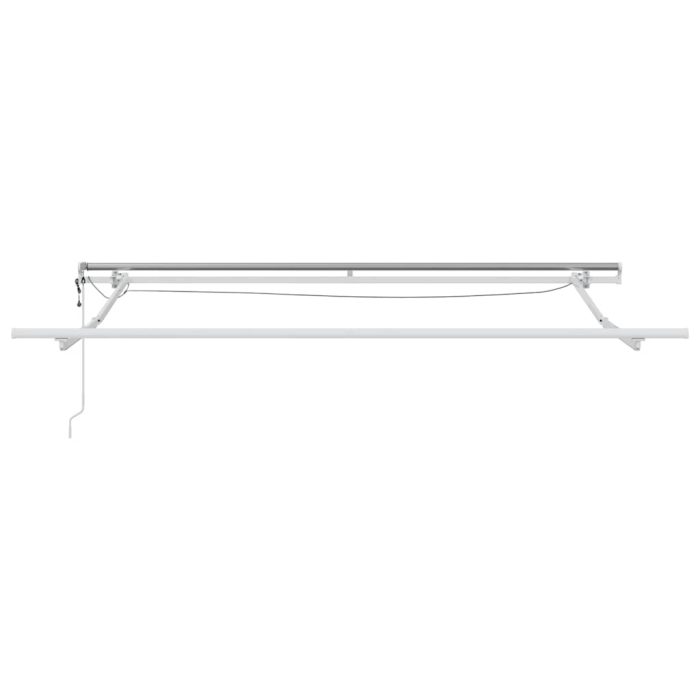Novaro Behúzható napellenző Fehér 350 x 250 cm Poliészter - Image 9
