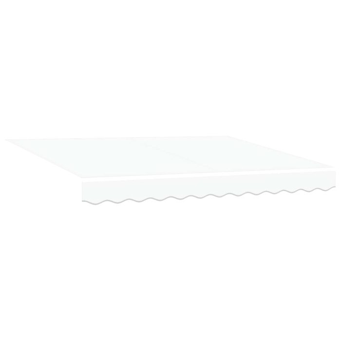 Novaro Behúzható napellenző Fehér 350 x 250 cm Vászon és Alumínium - Image 4