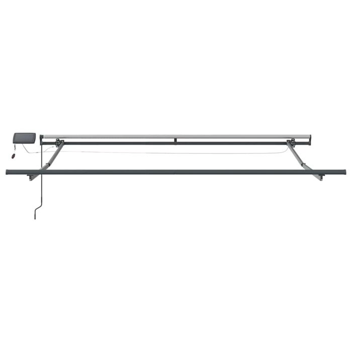 Novaro Behúzható napellenző Zöld és Fehér 350 x 250 cm - Image 8