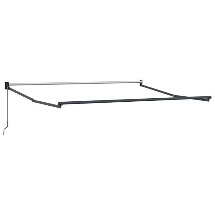 Novaro Behúzható napellenző Zöld és Fehér 350 x 250 cm - Image 5