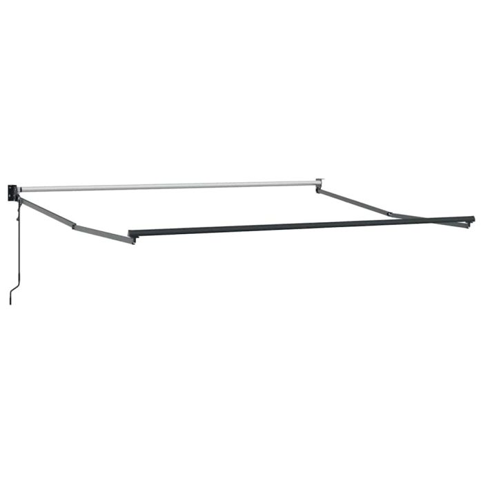 Novaro Behúzható napellenző Zöld és Fehér 350 x 250 cm - Image 5