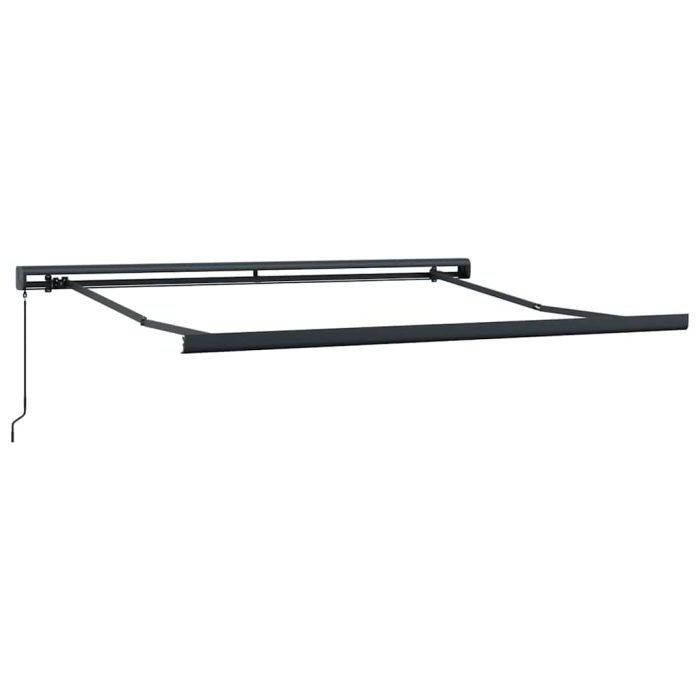 Novaro Behúzható napellenző Zöld és Fehér 350 x 250 cm - Image 5