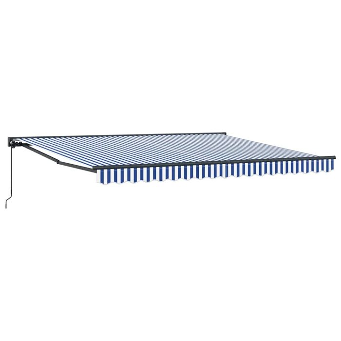 Novaro Napernyő keret Kék és Fehér 400 × 300 cm - Image 2