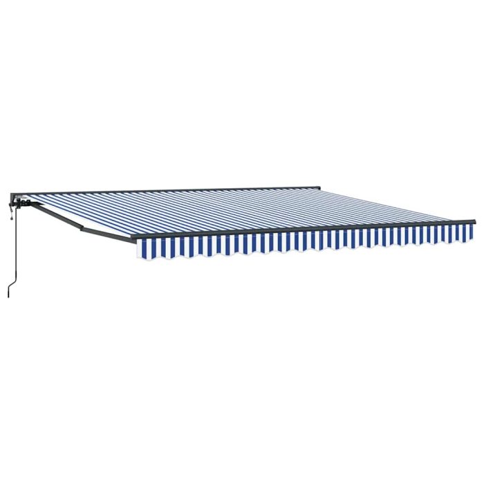 Novaro Napernyő keret Kék és Fehér 400 × 300 cm - Image 2