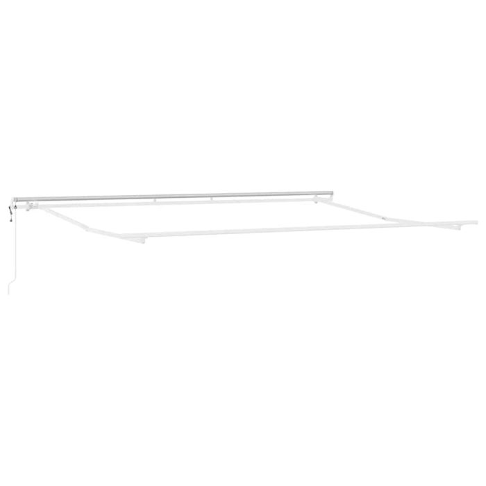 Novaro Behúzható napellenző narancssárga és barna 400 × 300 cm - Image 5
