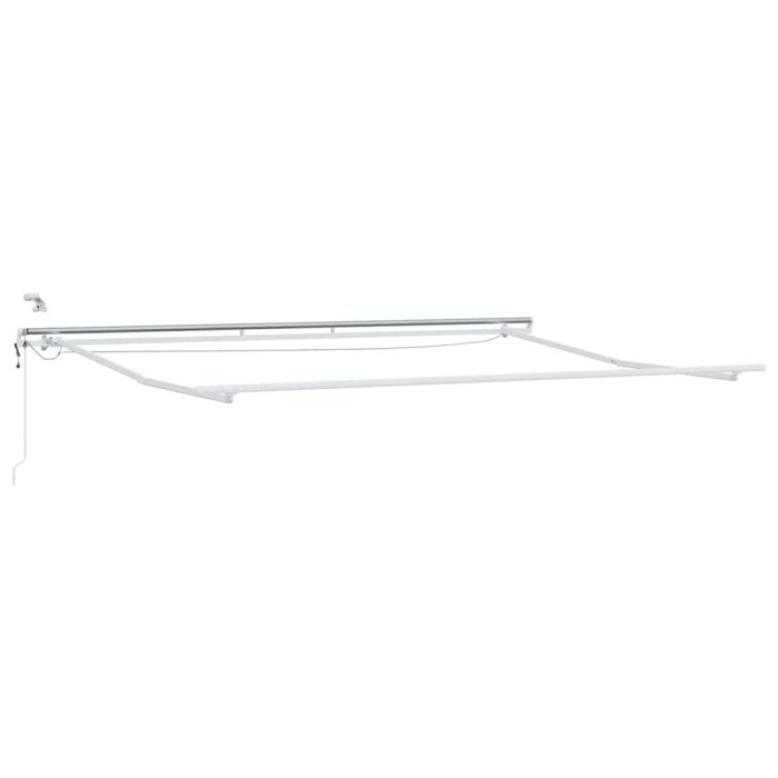 Novaro Behúzható napellenző Narancs és Barna 400 × 300 cm Poliészter - Image 7