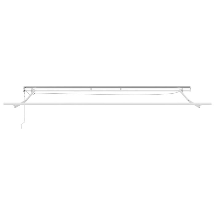 Novaro Behúzható napellenző Narancs és Barna 400 × 300 cm Poliészter - Image 9