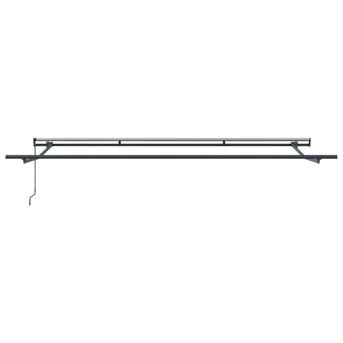 Novaro Behúzható napellenző narancssárga és barna 400 × 300 cm - Image 7