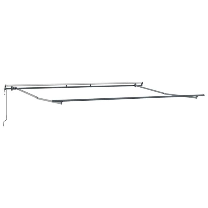 Novaro Behúzható napellenző narancssárga és barna 400 × 300 cm - Image 5