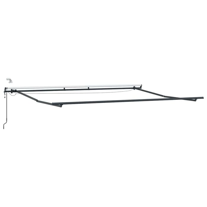 Novaro Behúzható napellenző narancssárga és barna 400 × 300 cm - Image 7