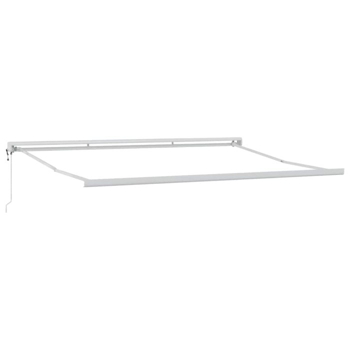 Novaro Behúzható napellenző Piros és Fekete 400 × 300 cm Szövet és Fém - Image 5