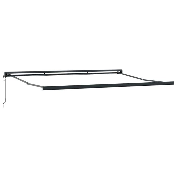 Novaro Behúzható napellenző Narancs és Barna 400 x 300 x 165 cm - Image 5