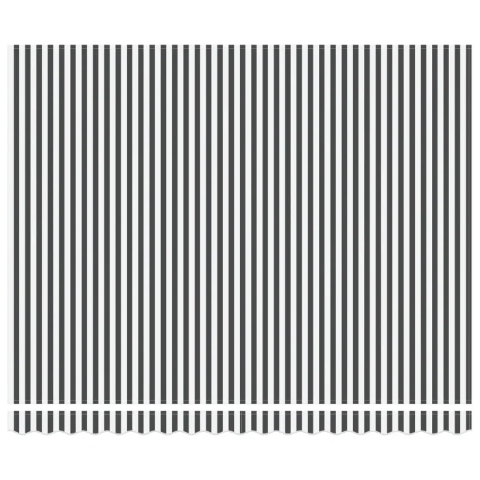 Novaro Napernyő keret Antracit és Fehér 400 × 300 cm