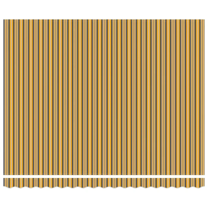 Novaro Napernyő keret Sárga és Szürke 400 × 300 cm
