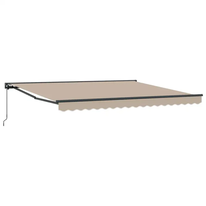 Novaro Napernyő keret Bézs 400 × 300 cm Poliészter PU bevonattal
