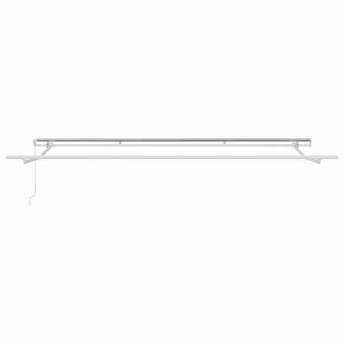 Novaro Behúzható napellenző Narancssárga 400 × 350 cm