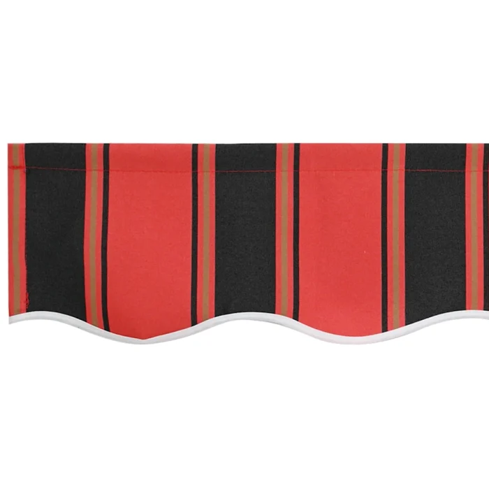 Novaro Behúzható napellenző Sárga és narancs 400 × 350 cm