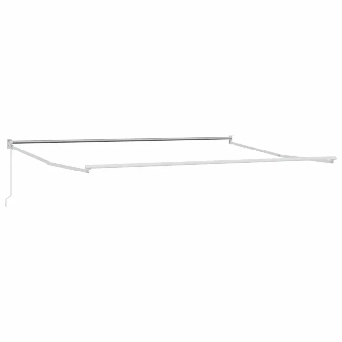Novaro Behúzható napellenző Sárga és narancs 400 × 350 cm