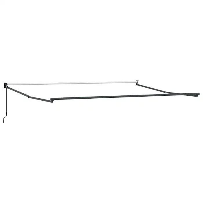 Novaro Behúzható napellenző Sárga és narancs 400 × 350 cm