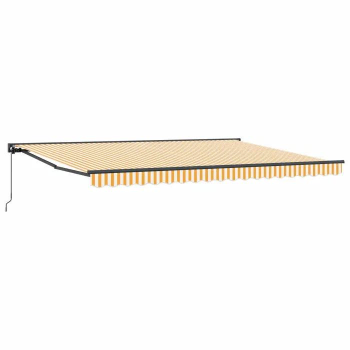 Novaro Napernyő keret Sárga és Fehér 450 × 300 cm