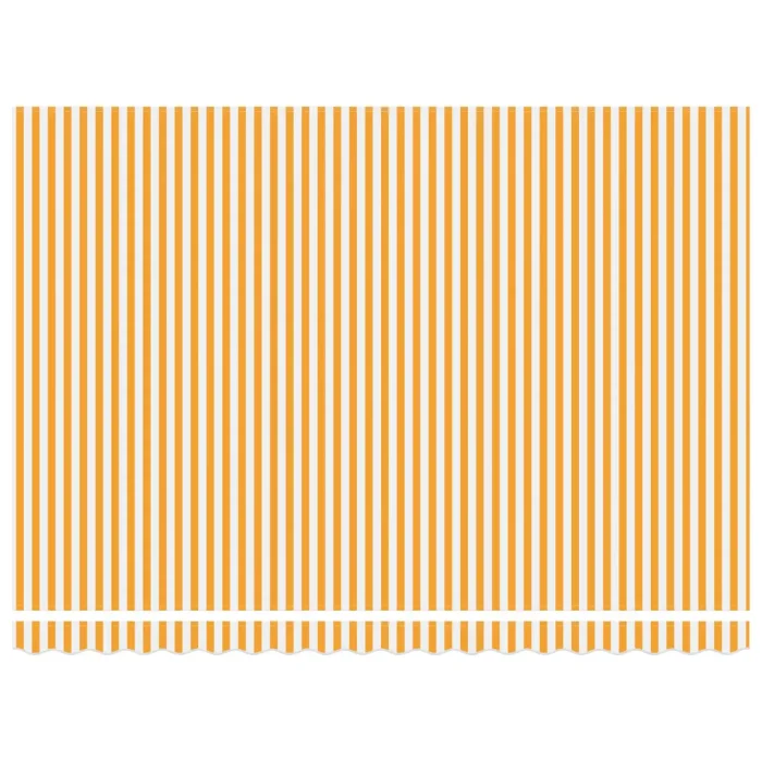 Novaro Napernyő keret Sárga és Fehér 450 × 300 cm
