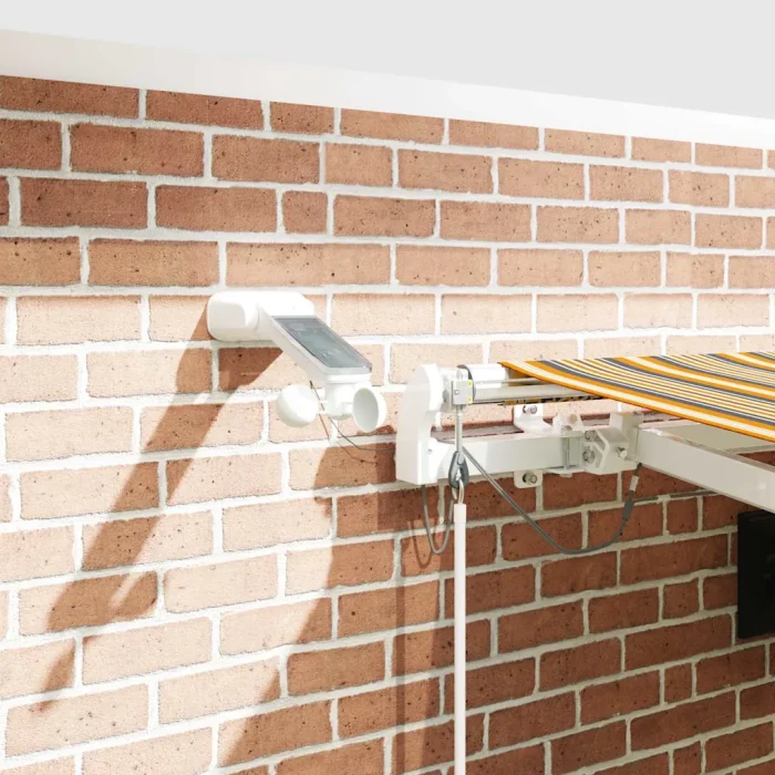 Novaro Behúzható napellenző Sokszínű 450 × 300 cm Poliészter