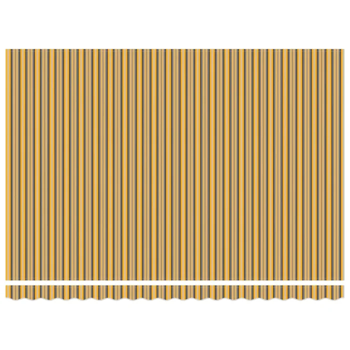 Novaro Behúzható napellenző Sokszínű 450 × 300 cm Poliészter