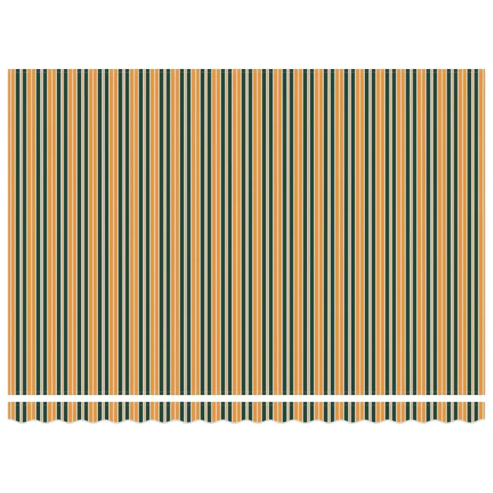 Novaro Napernyő keret Zöld és Sárga 450 × 300 cm