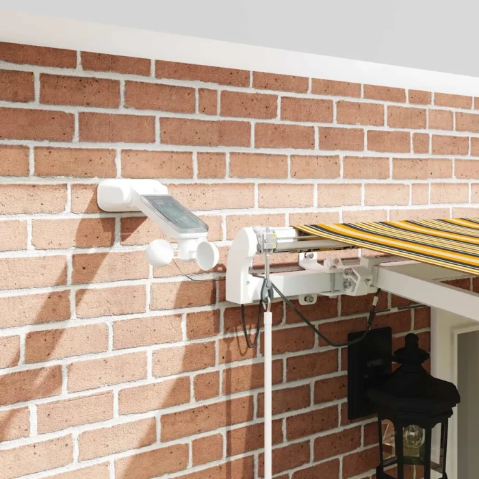 Novaro Behúzható napellenző Sokszínű 500 × 300 cm Poliészter