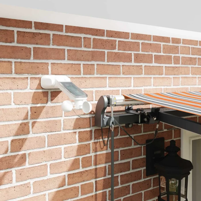 Novaro Behúzható napellenző Sokszínű 500 × 350 cm Poliészter