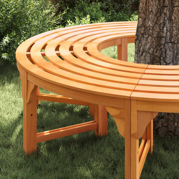 Novaro Fa pad 8 -Seater 2 db 160 x 80 x 45cm Tömör Eukaliptusz Fa - Image 3