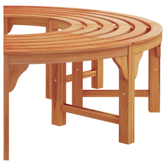 Novaro Fa pad 8 -Seater 2 db 160 x 80 x 45cm Tömör Eukaliptusz Fa - Image 6