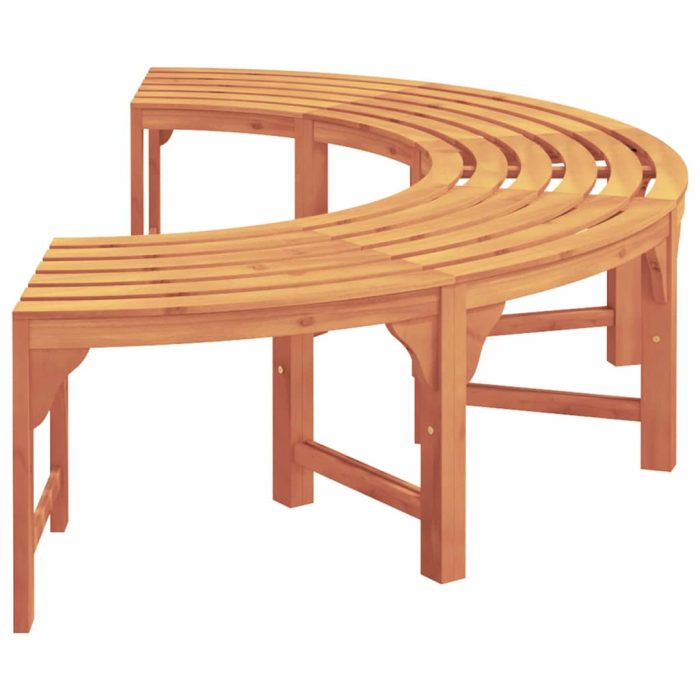 Novaro Fa pad 8 -Seater 2 db 160 x 80 x 45cm Tömör Eukaliptusz Fa - Image 6