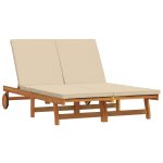 Novaro Napozó Barna 125 x 200 x 84 cm Tömör Akácfa