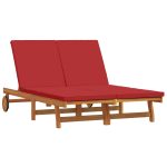 Novaro Napozó Barna 125 x 200 x 84 cm Tömör Akácfa