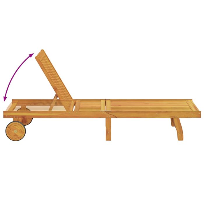 Novaro Napozó 3 db Tömör Akácfa Barna - Image 10