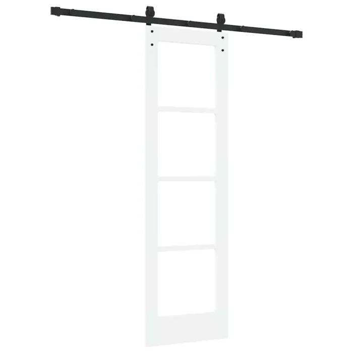 Novaro Csúszó ajtó ORKDAL Fehér és fekete 61 x 198,5 cm