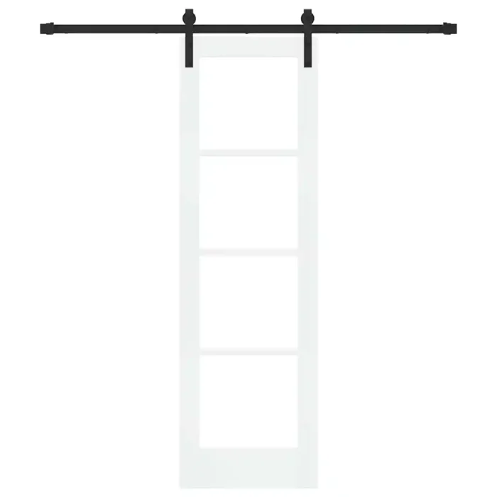 Novaro Csúszó ajtó ORKDAL Fehér és fekete 61 x 198,5 cm