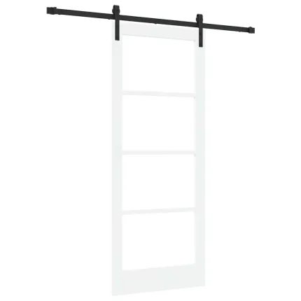 Novaro Csúszó ajtó ORKDAL Fehér és fekete 83 x 202 cm