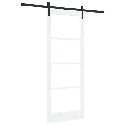 Novaro Csúszó ajtó ORKDAL Fehér és fekete 83 x 211 cm